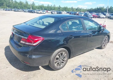 2014 Honda Civic Ex z USA, uszkodzony, nr VIN 19XFB2F89EE237761